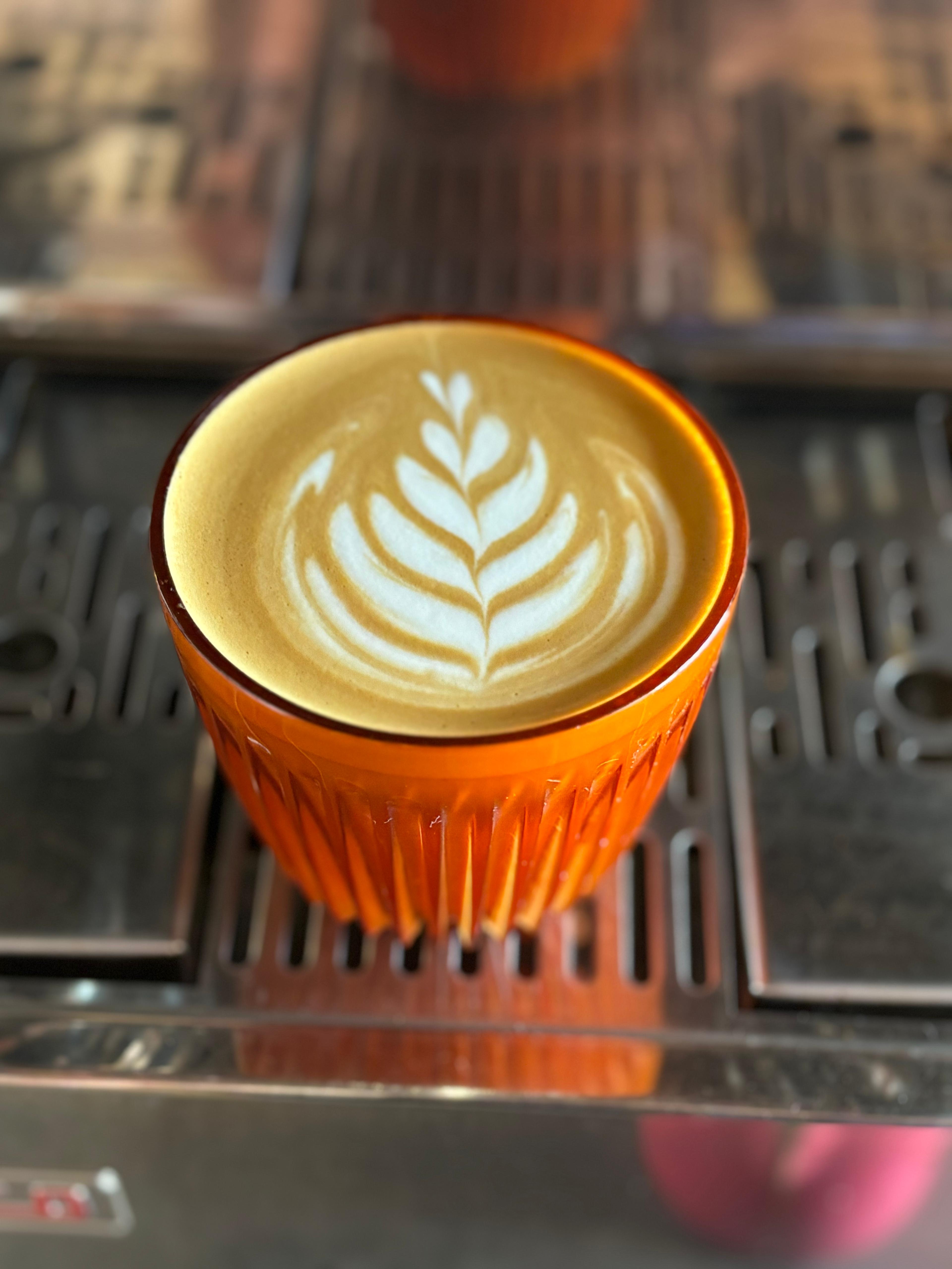 Freshly brewed specialty coffee